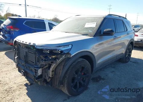 2021 Ford Explorer St из США, поврежденный, VIN 1FM5K8GC9MGB59364